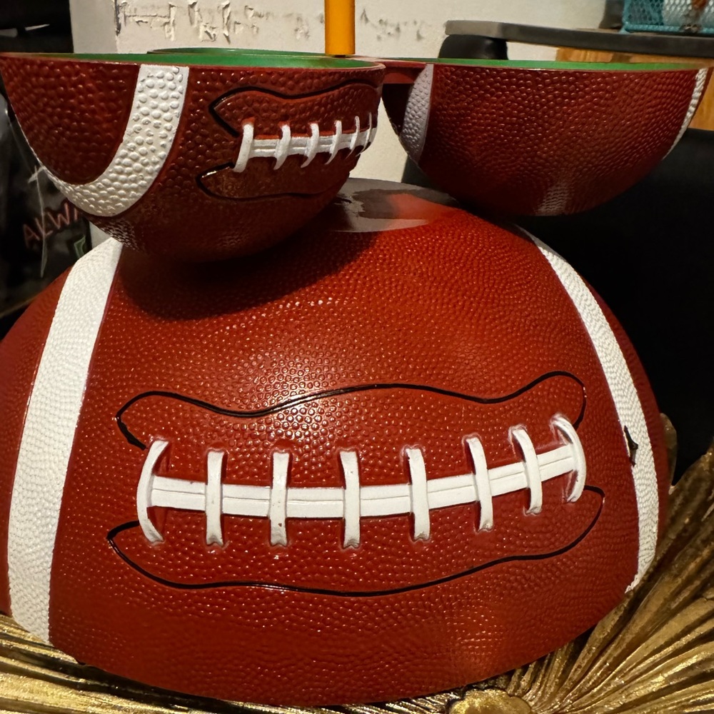 Decorative Football Bowl Set -